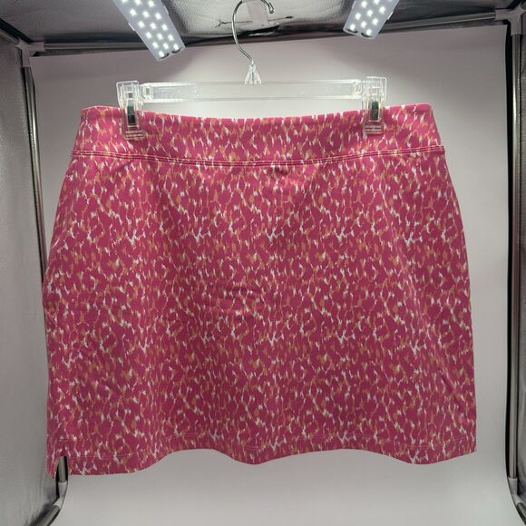 Tommy Bahama Aubrey Cheetah Print Skirt Skort Women's M Resortwear Sporty Golf - Picture 16 of 16
